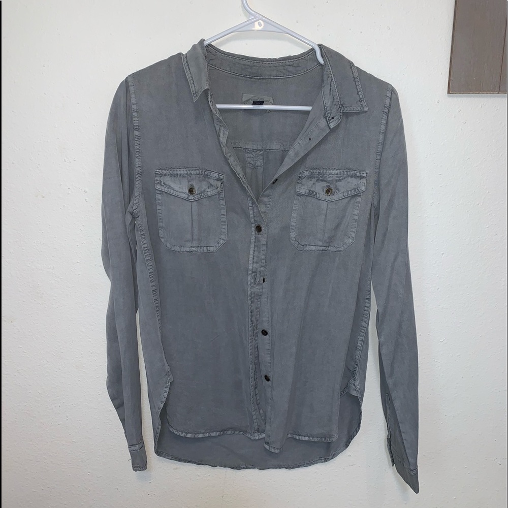 army-style shirt